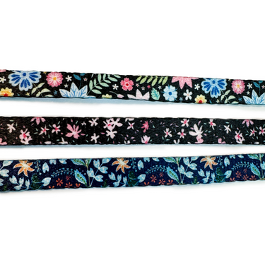 Daisy Nylon Set Dog Leash & Collar, Assorted Colors